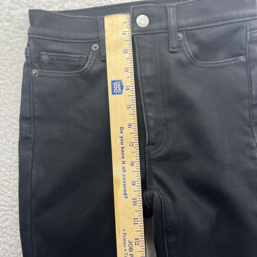 Gap Jeans Womens 00/24R Black True Skinny Active Preppy Work Wear Chore Business - Picture 5 of 15